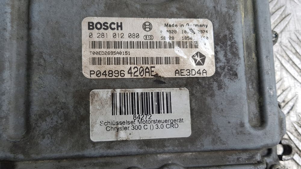 Chrysler 300C 3.0 Crd Zestaw Startowy do Odpalania komputer stacyjka