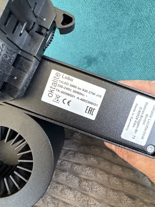 Halogen oprawa led nowa