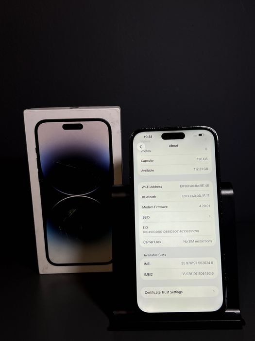 iPhone 14 Pro Max 128gb| 92% kondycji baterii | dobry stan!