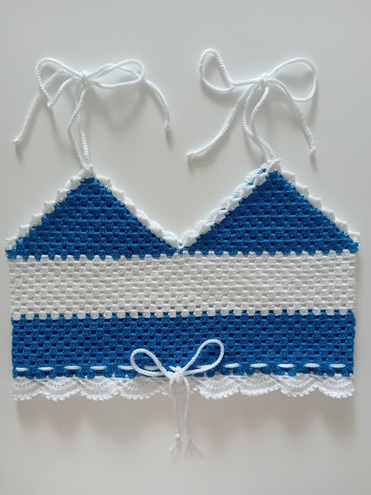 Top crochê Verão