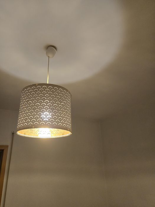 Candeeiro de teto IKEA+ 2 SKAFTET
Base p/candeeiro mesa, branco, 30 cm