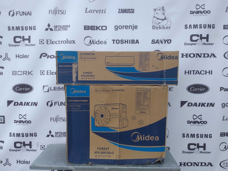 Новый‼️ Кондиционер настенный Midea 24 (70м.кв.) Инвертор! Монтаж!