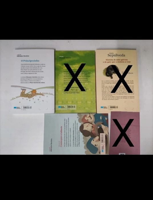 Vendo livros de literatura