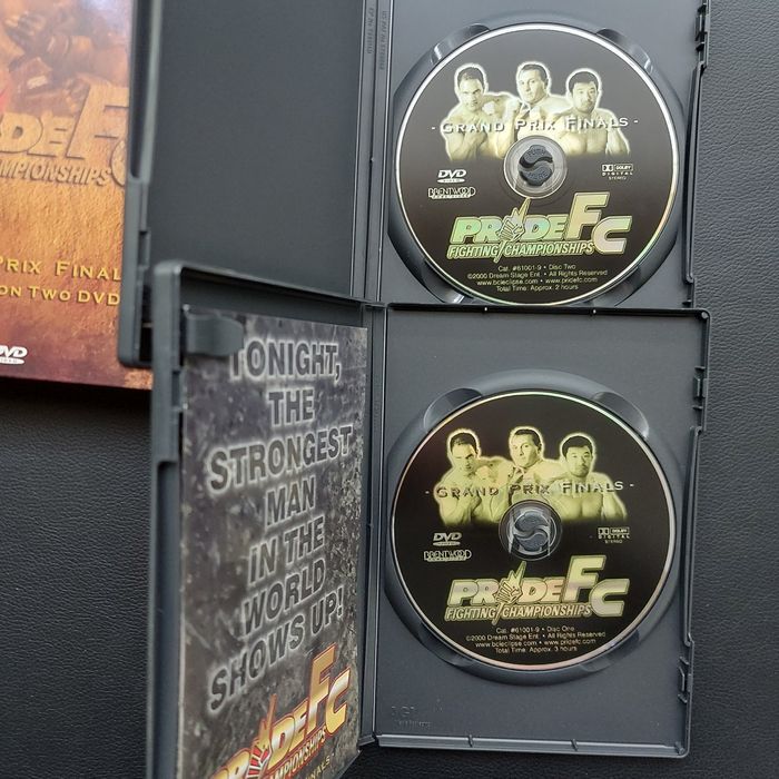 DVD - Pride FC Fighting Championships - 2 sets, 4 DVDs
