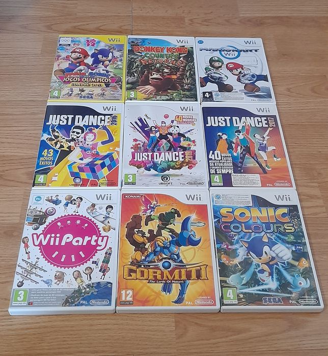 PROMOÇÃO - Jogos Wii/Wii U Nintendo Wii (ORIGINAIS)
