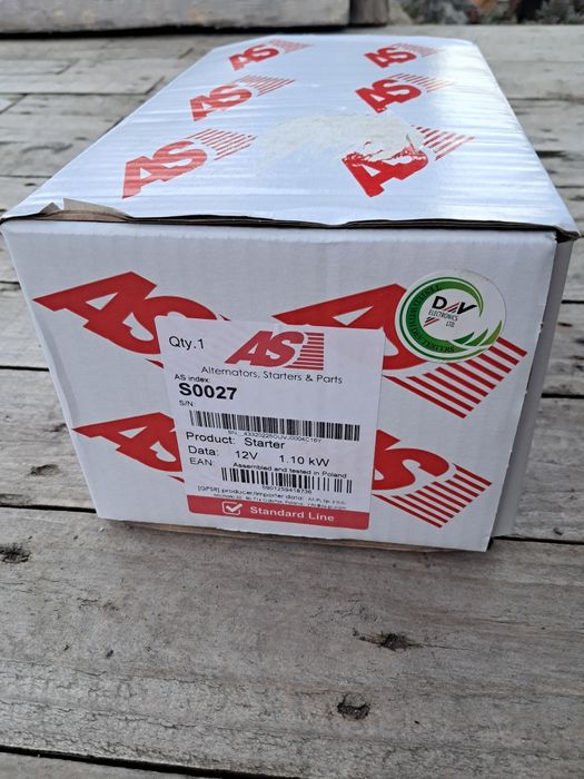 Cтартер AS- S0027 Audi, Ford,Seat,Skoda,VW