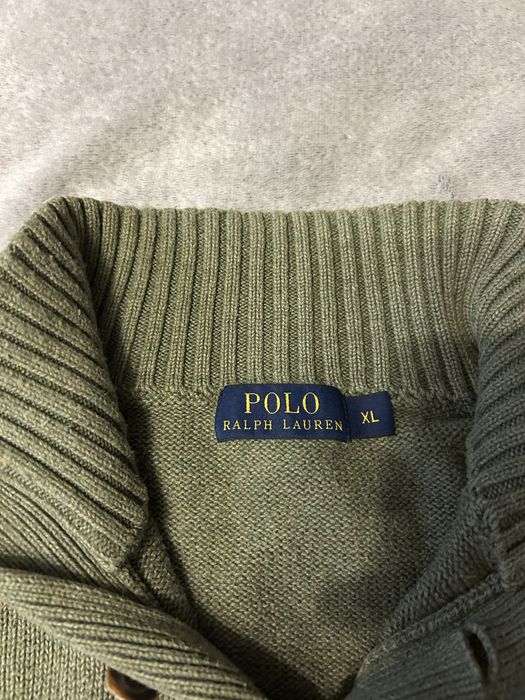 Светр Polo Ralph Lauren зелений розмір XL з логотипом