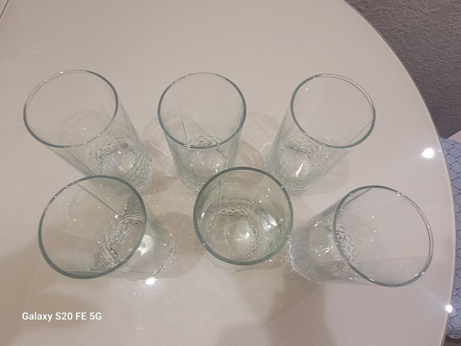 Стакани , рюмки різні