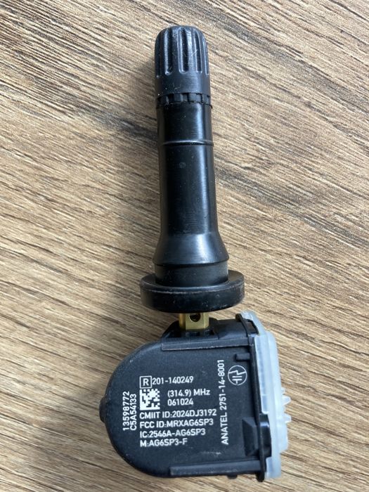 Датчик тиску шин Chevrolet Volt, Bolt (314.9, 433)