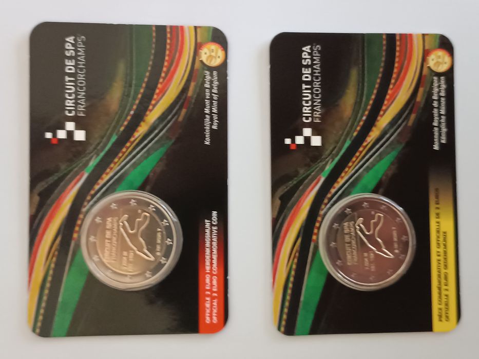 Monety okolicznościowe 2 euro Belgia 2025