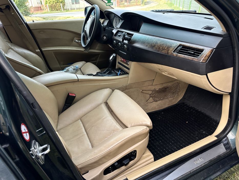 Bmw e60 3.0i 231KM  z gazem Xenon , Komforty , Hak , roleta
