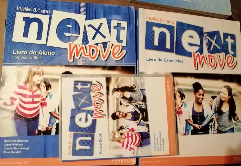 Livros escolares 8 ano