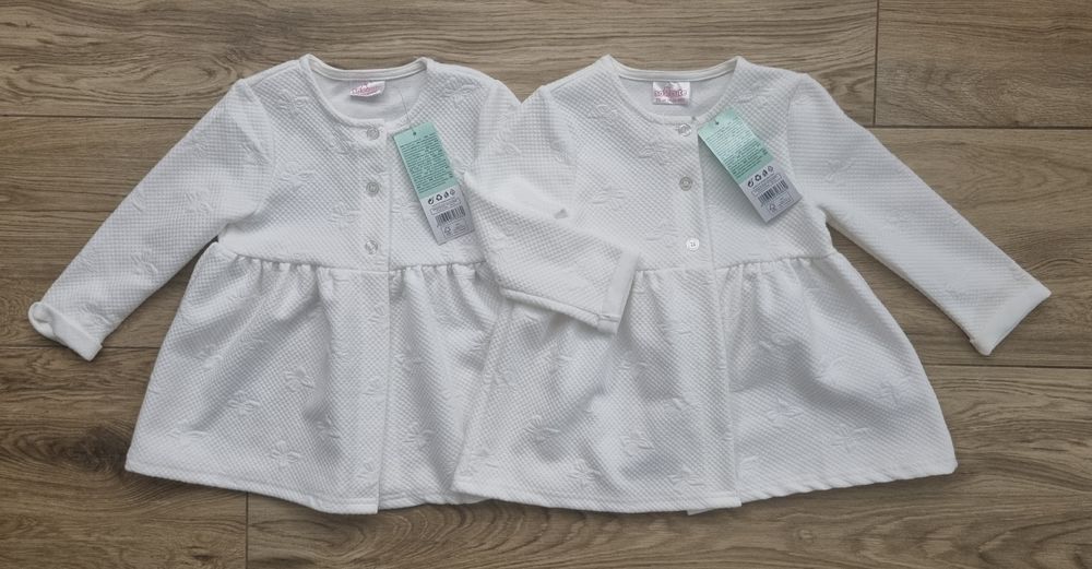 2 x Płaszczyk dziewczęcy rozm. 98 / So Cute / Bliźniaczki
Kurtki nowe,