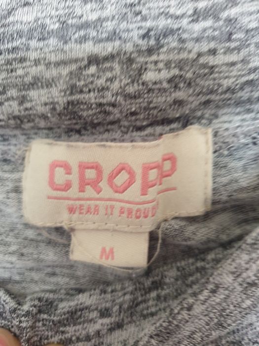 Sprzedam szare dresowe spodnie damskie na gumce marki CROPP