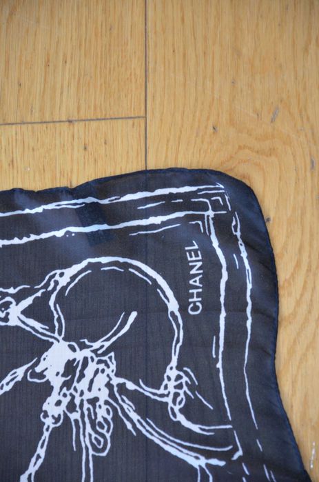 chusta/apaszka/szal chanel jedwab/silk