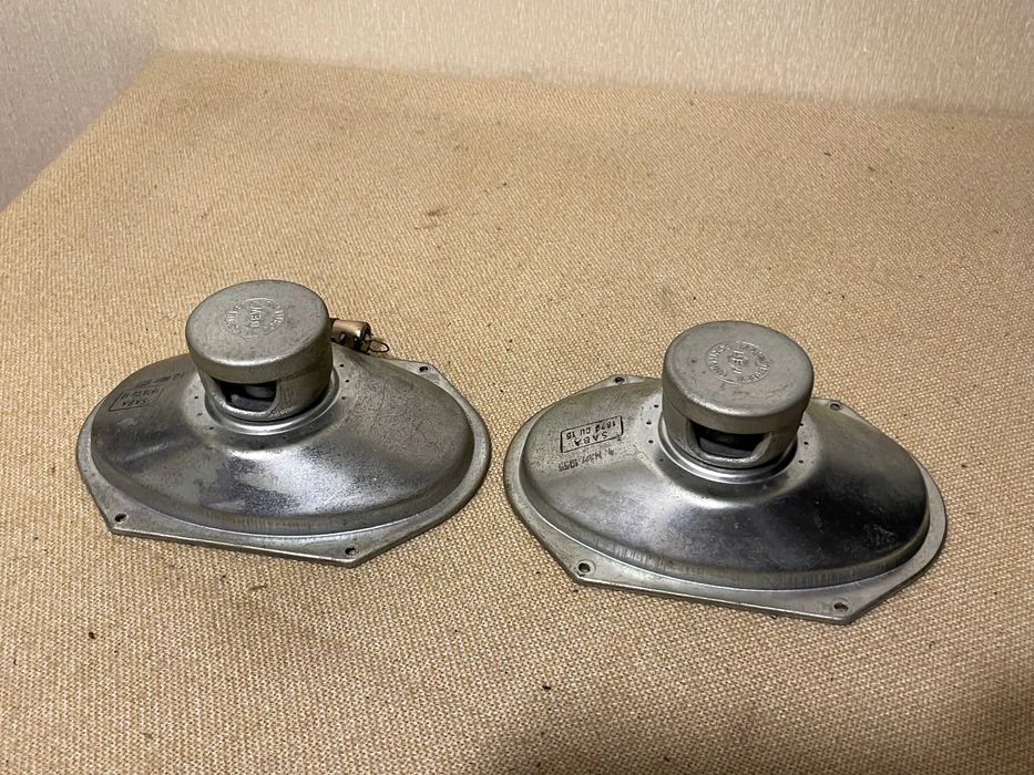 Редкие аудиофильские ВЧ динамики 50-х SABA GREENCONE ALNICO