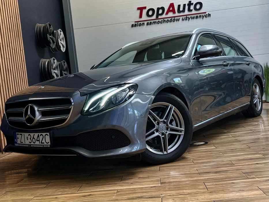 Mercedes-Benz Klasa E E 220D * AUTOMAT * 195KM*LED * perfekcyjny * zarejestrowany