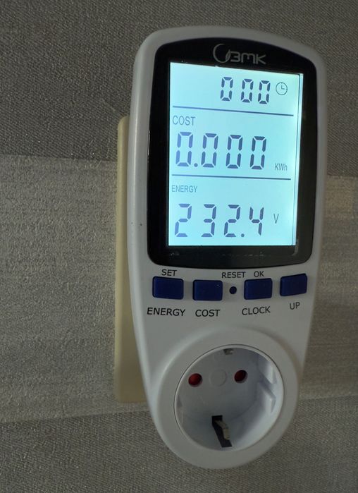 Цифровий лічильник вольтметр ваттметр