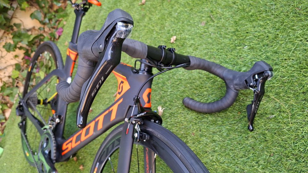 Disponivel..Scott Plasma carbono nova t49 t52