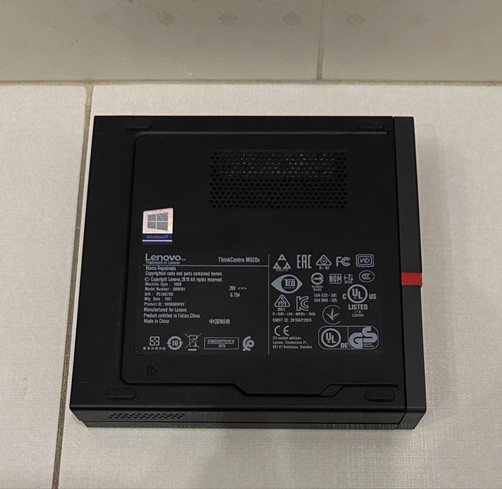 ПК Lenovo TC M920x Core i7-8700T/8GB/256GB/AMD Radeon RX560 8Gb неттоп