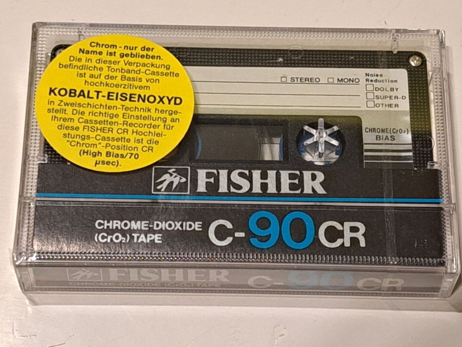 Kaseta Fisher C90 CR NOS
