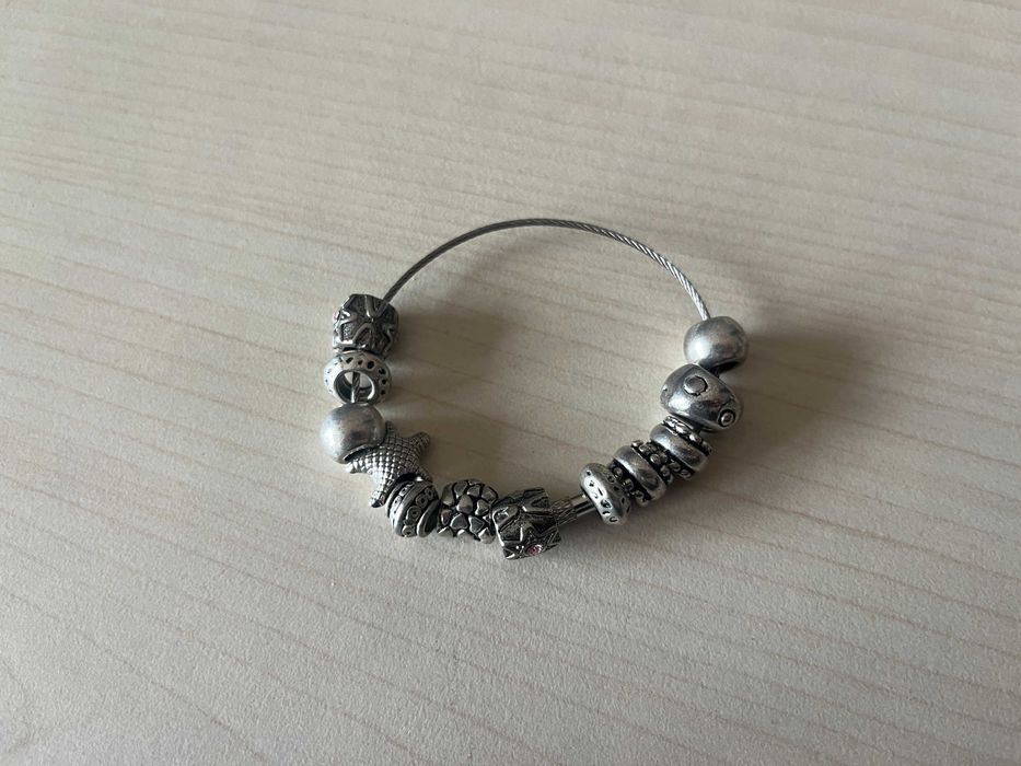 Bransoletka modułowa charms - 12 elementów