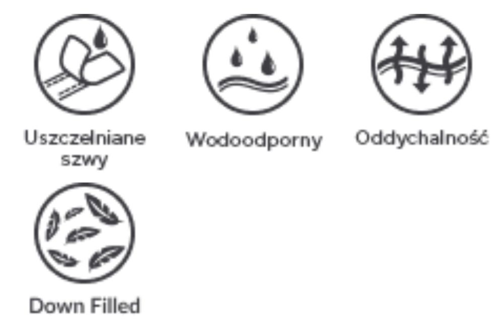 Puchowa kurtka Mountain Warehouse Aurora Extreme rozm 38 W-wa