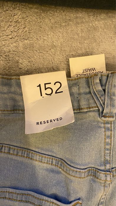 Spodnie jeansy nowe dla dziewczynek Reserved