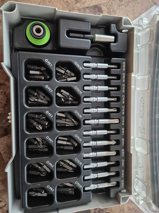 Festool zestaw bitów