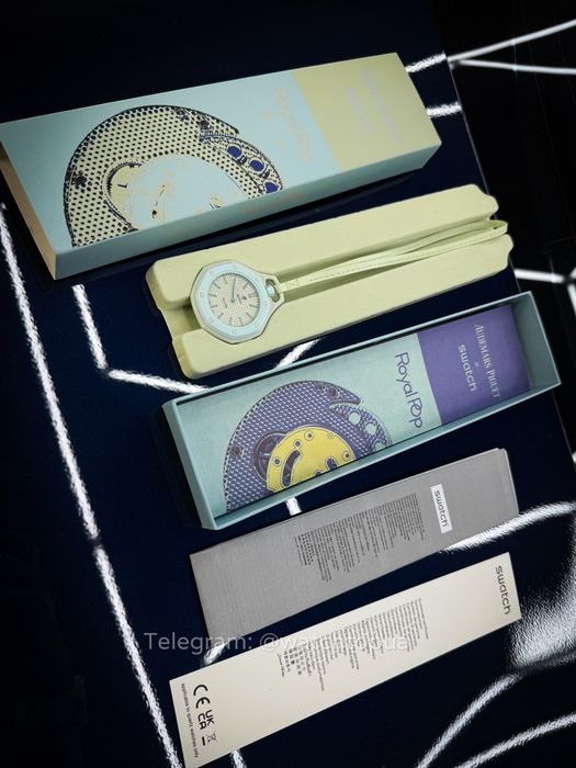 Механічний годинник Audemars Piguet × Swatch Royal Pop