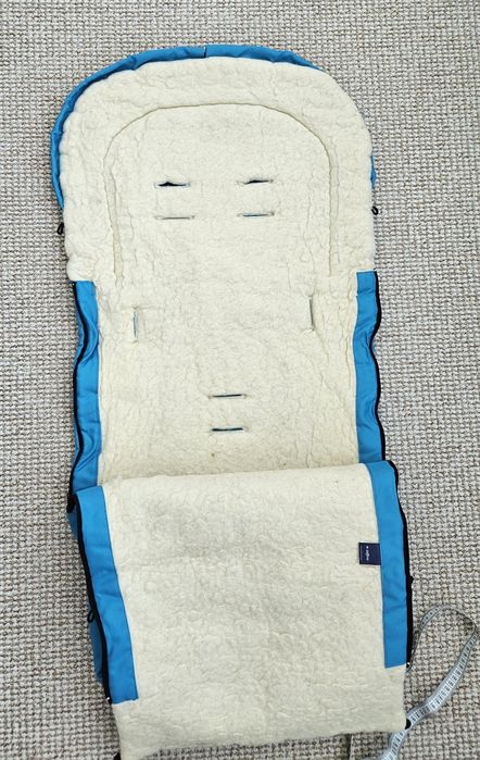 Зимовий конверт з подовженням блакитний