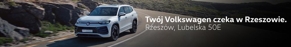 Volkswagen G&G Auto Rzeszów top banner