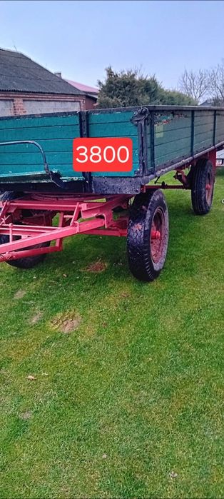 Przyczepa wywrotka niemiecka