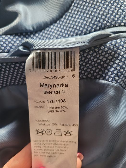Marynarka męska recman 176/108