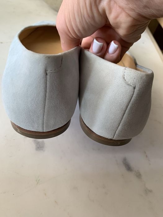 Балетки туфли замшевые 39 размер