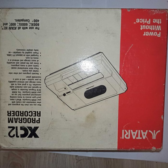 Atari XC12 – magnetofon + oryginalne pudełko