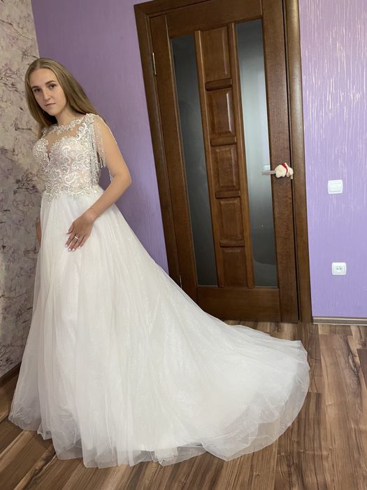 Плаття весільне Зефір 44 розмір