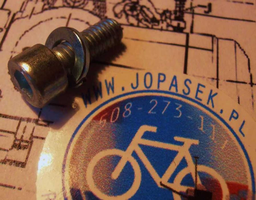 Amortyzator tłumika gumowy - trapez rower sachs 301A