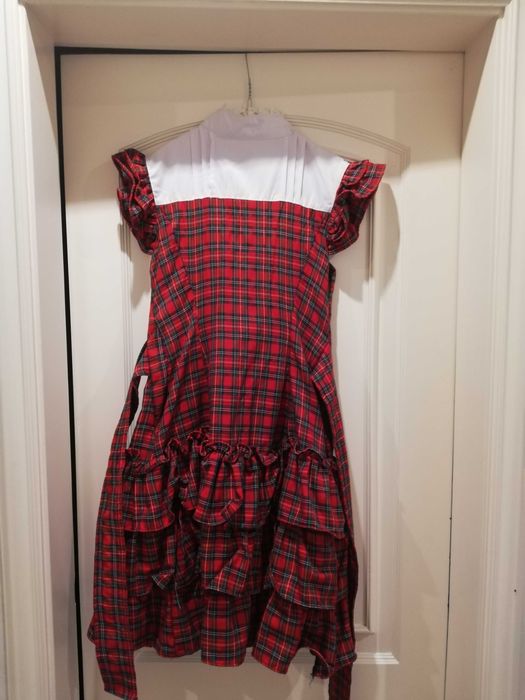 Vestido lolita gótico / punk tartan