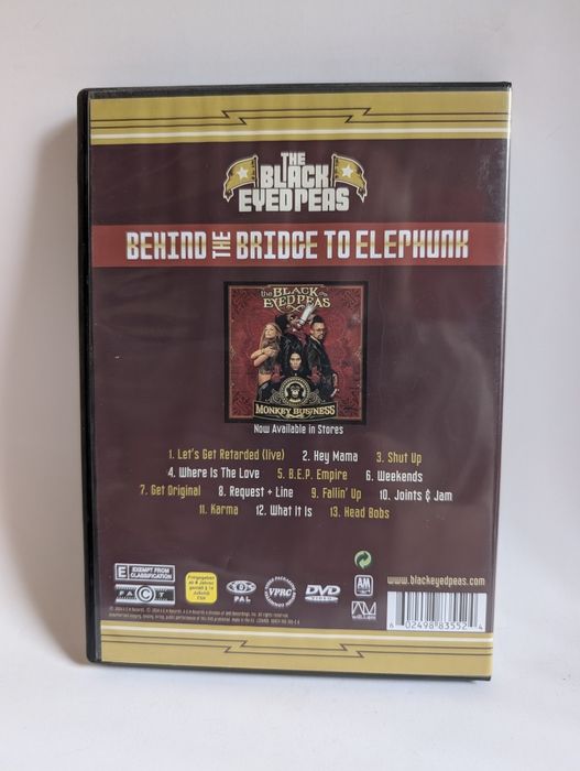 DVD The Black Eyedpea