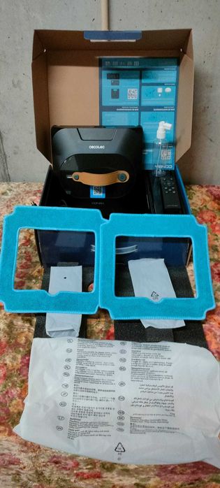 Aspirador robot limpa vidros