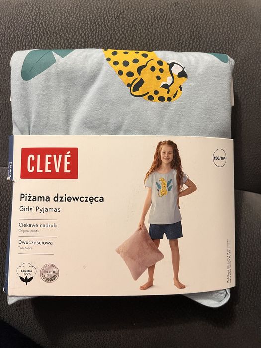 Nowa piżama dziewczęca rozmiar 158/164