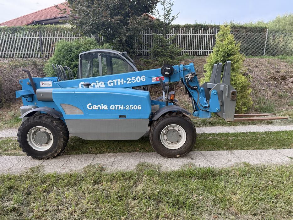 Ładowarka teleskopowa Genie GTH 2506, 2003 rok, FILMIK, DARMOWY TRANSPORT DO 300 km,  JCB, Manitou, Deutz Fahr