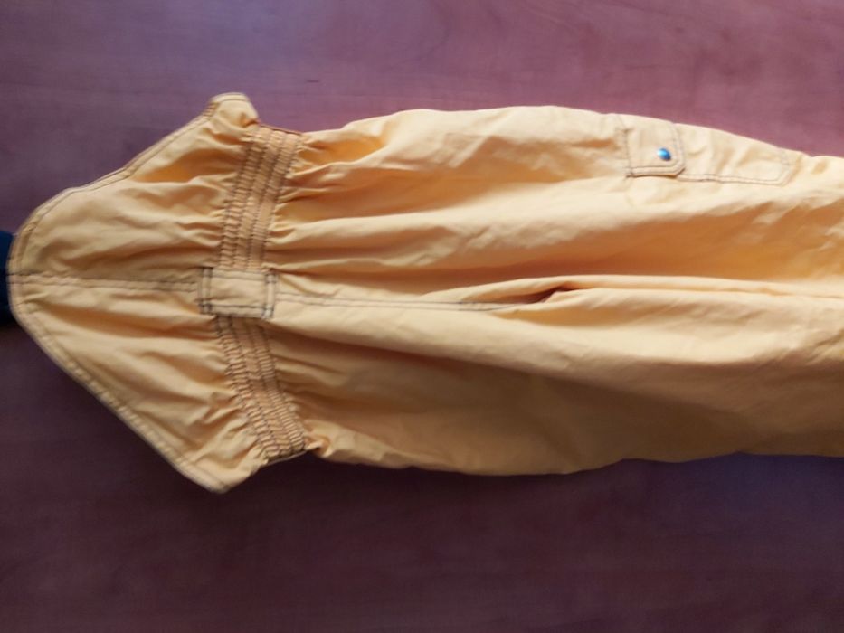 Spodnie ocieplane z szelkami