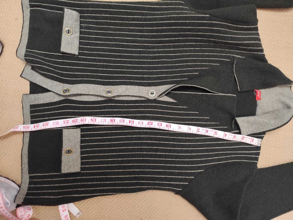 Casaco de malha, de senhora, cor cinzento