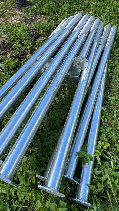 Ліквідація складу! Геошурупи оцинковані, палі для фундаменту, паркану