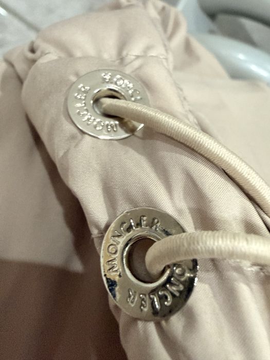 Kurtka Moncler damska rozmiar 1 (S/M) beżowa