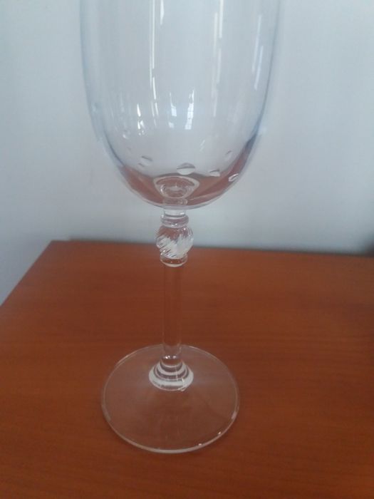 Copos de champanhe de vidro