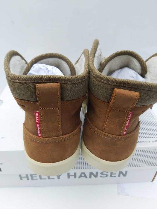 Nowe trapery botki helly hansen brązowe 40