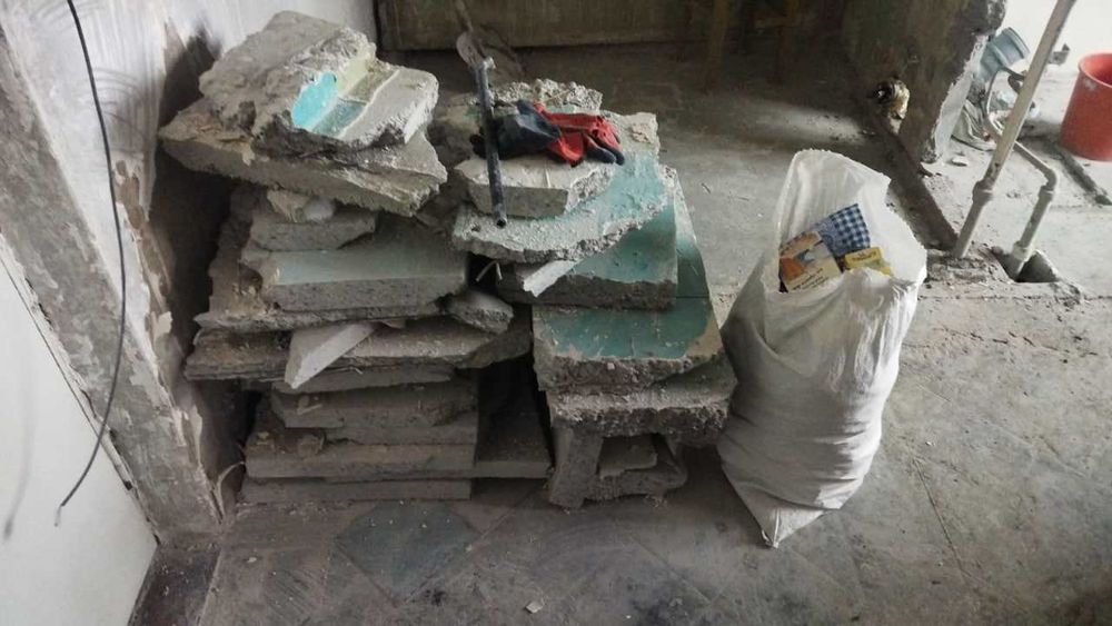 Вывоз строительного мусора,старой мебели,хлама,газель 3т, холодильник